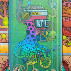 MUTANT PUNKS LARVAE #522
