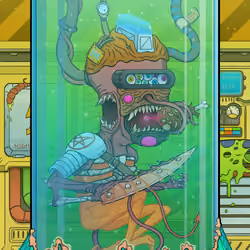 MUTANT PUNKS LARVAE #980