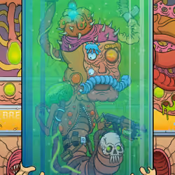 MUTANT PUNKS LARVAE #212