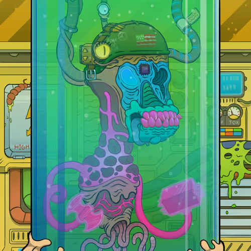 MUTANT PUNKS LARVAE #63