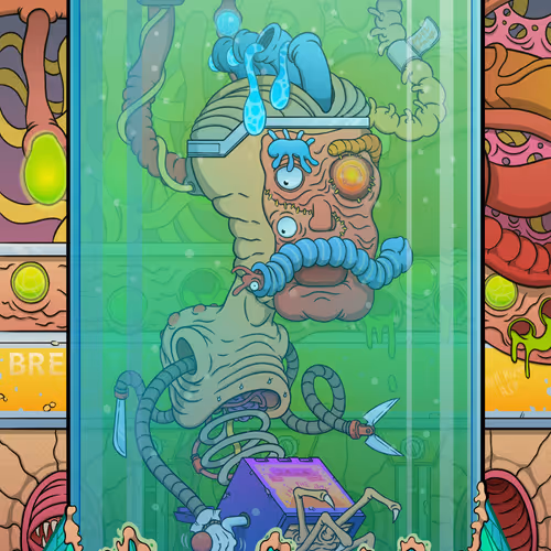 MUTANT PUNKS LARVAE #861