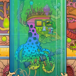 MUTANT PUNKS LARVAE #957