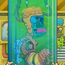 MUTANT PUNKS LARVAE #762