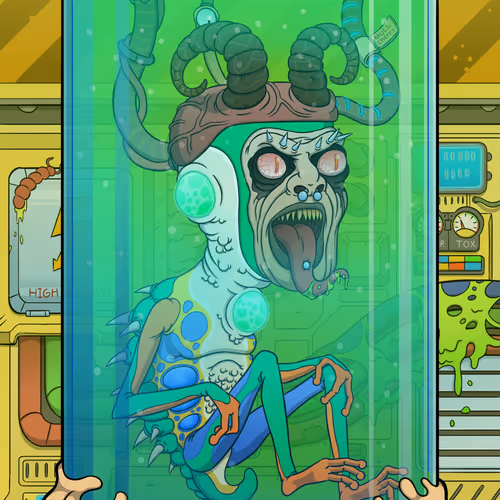 MUTANT PUNKS LARVAE #813