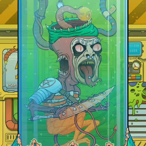 MUTANT PUNKS LARVAE #1093