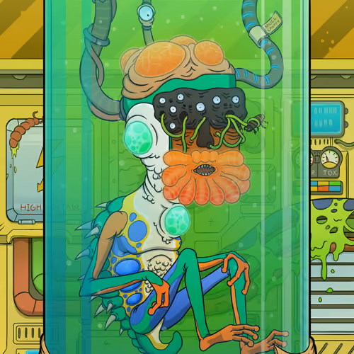 MUTANT PUNKS LARVAE #921