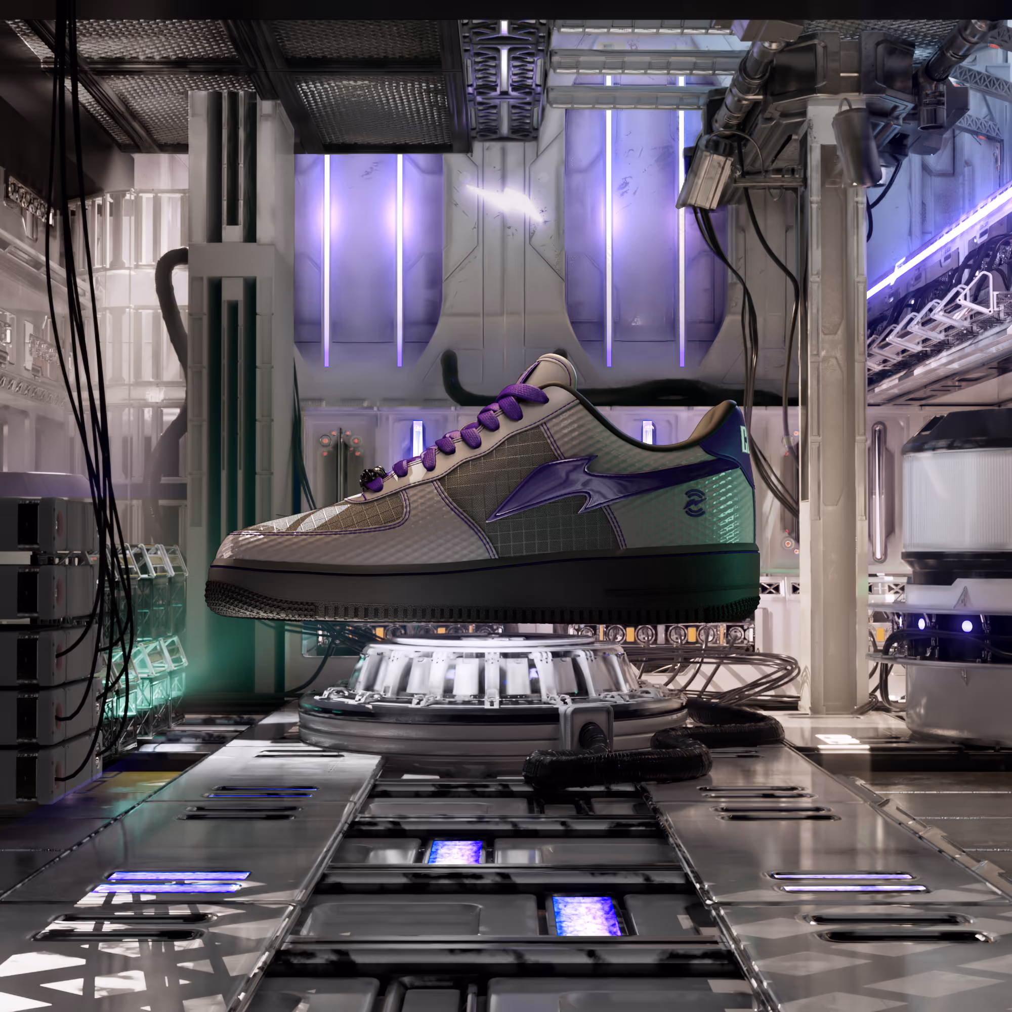 RTFKT x Nike Air Force 1 - Robot π€
