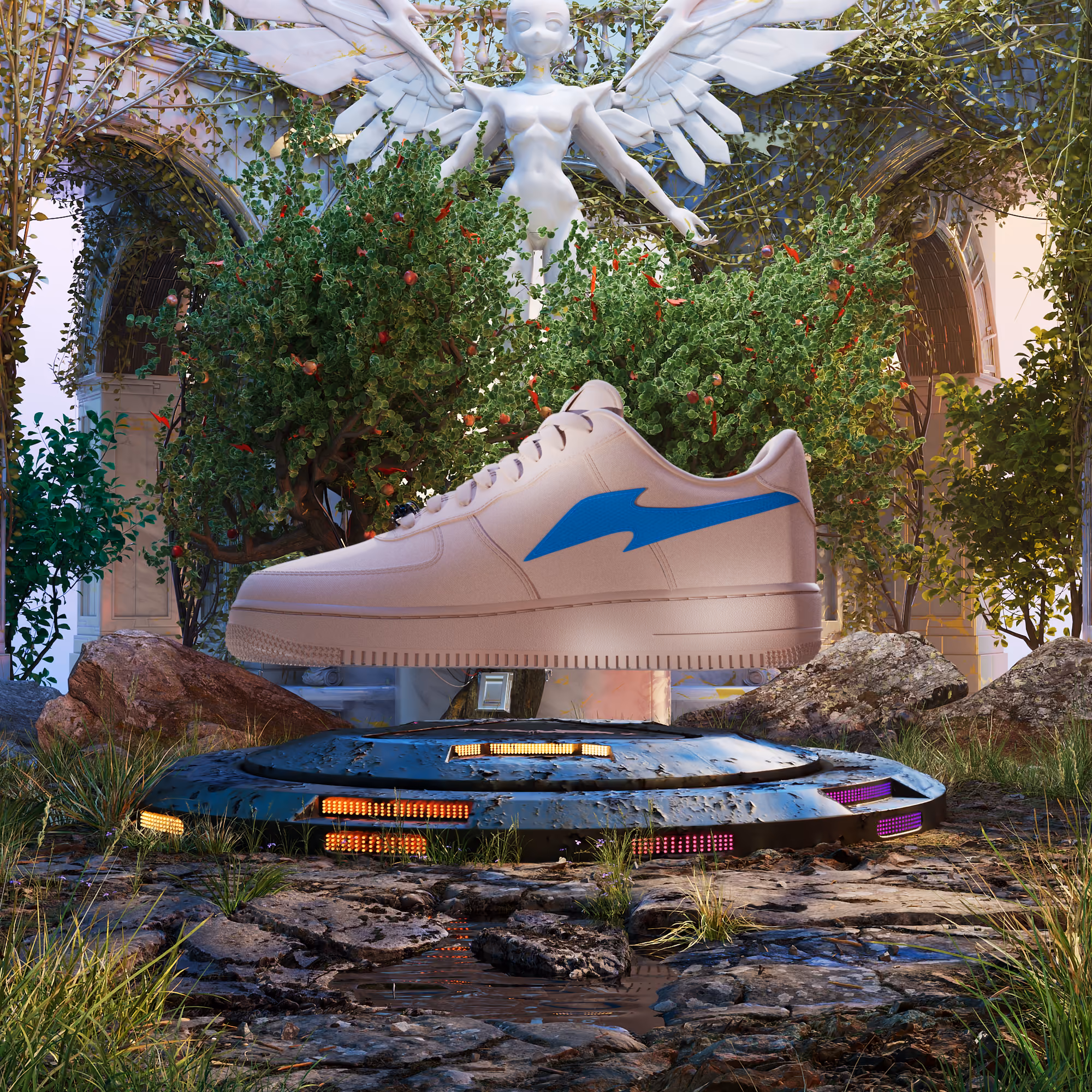 RTFKT x Nike Air Force 1 - Human π