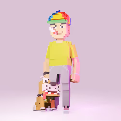 Voxel Punk Comic