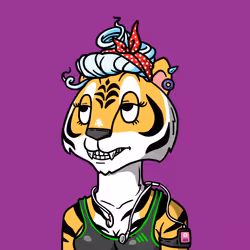 Grouchy Tigress Social Club #2489