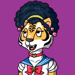 Grouchy Tigress Social Club #1594