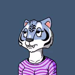 Grouchy Tigress Social Club #4677
