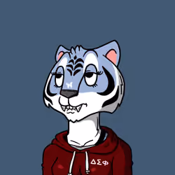Grouchy Tigress Social Club #1484