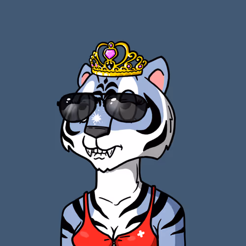 Grouchy Tigress Social Club #732