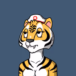 Grouchy Tigress Social Club #4767