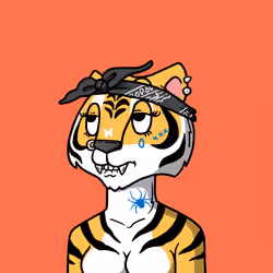 Grouchy Tigress Social Club #613