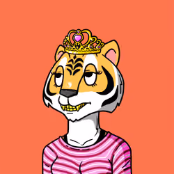 Grouchy Tigress Social Club #4676