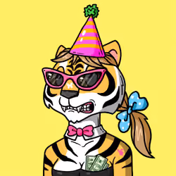 Grouchy Tigress Social Club #307