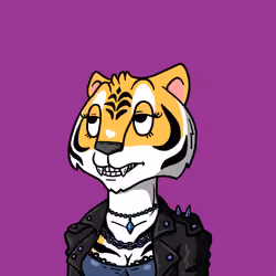 Grouchy Tigress Social Club #3694