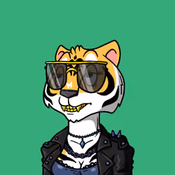 Grouchy Tigress Social Club #1091