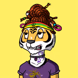 Grouchy Tigress Social Club #457
