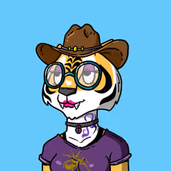 Grouchy Tigress Social Club #4348