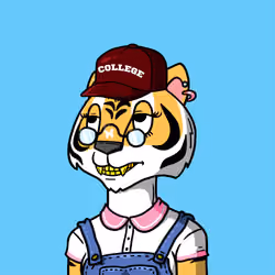 Grouchy Tigress Social Club #4675