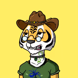 Grouchy Tigress Social Club #450