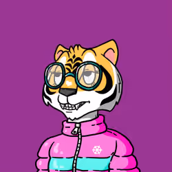Grouchy Tigress Social Club #3605