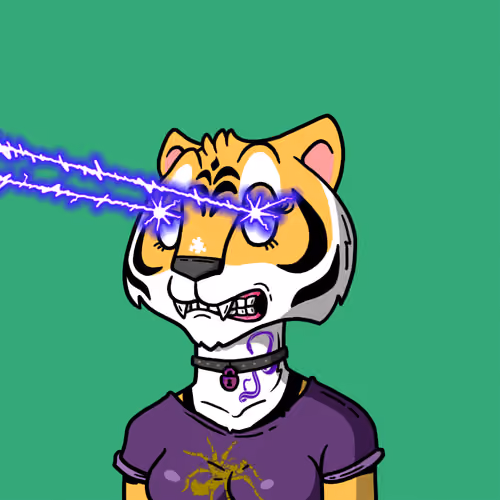 Grouchy Tigress Social Club #4606