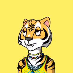 Grouchy Tigress Social Club #3603