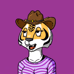Grouchy Tigress Social Club #4460