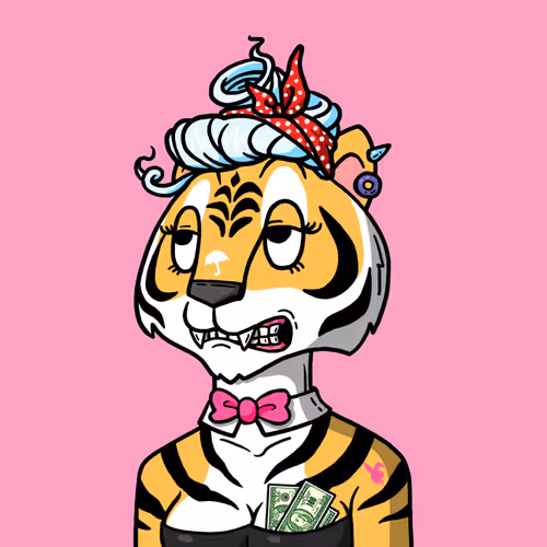 Grouchy Tigress Social Club #2491