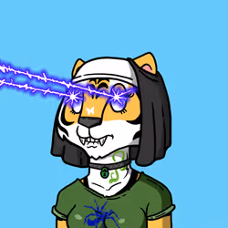 Grouchy Tigress Social Club #4402