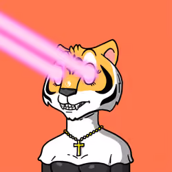 Grouchy Tigress Social Club #4768