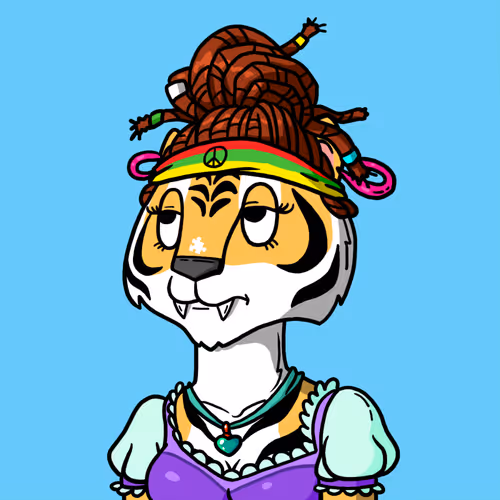 Grouchy Tigress Social Club #2521