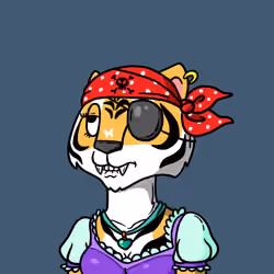 Grouchy Tigress Social Club #445