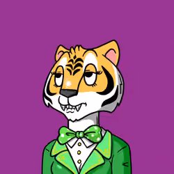 Grouchy Tigress Social Club #2560