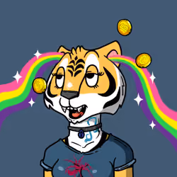 Grouchy Tigress Social Club #3714