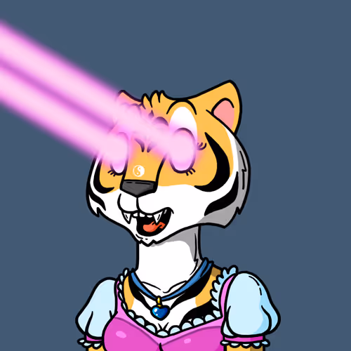 Grouchy Tigress Social Club #1741