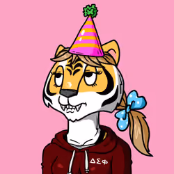 Grouchy Tigress Social Club #694