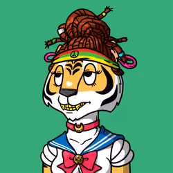 Grouchy Tigress Social Club #2510