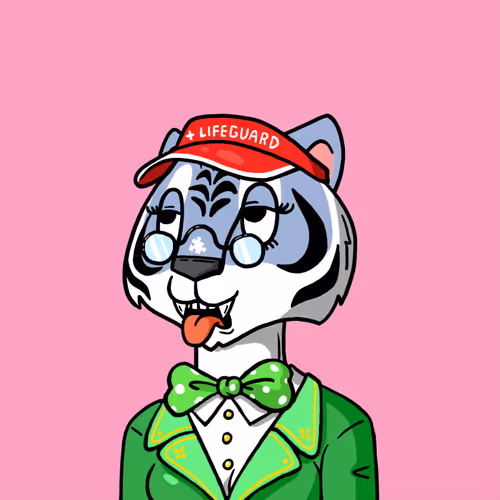 Grouchy Tigress Social Club #3836