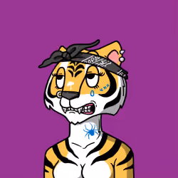 Grouchy Tigress Social Club #606