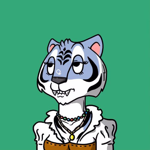 Grouchy Tigress Social Club #2861