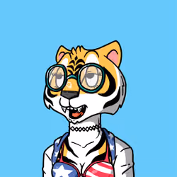 Grouchy Tigress Social Club #3709