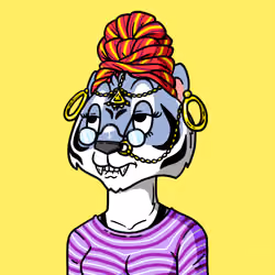 Grouchy Tigress Social Club #1593