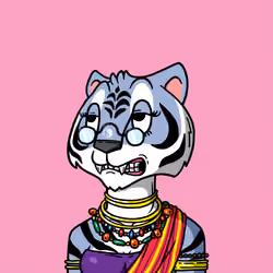 Grouchy Tigress Social Club #3801