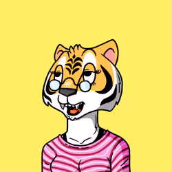 Grouchy Tigress Social Club #1871