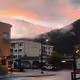 Scene from Nelson BC in Sunset